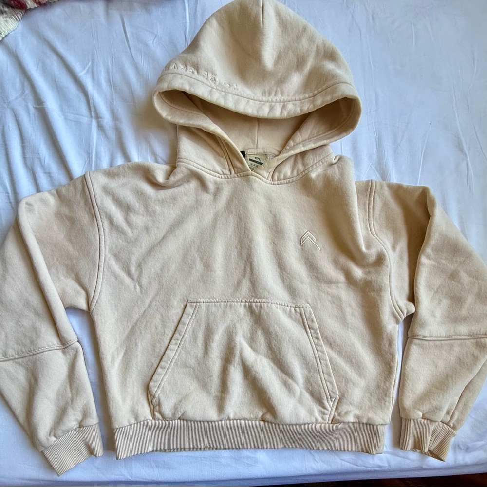 Oner Active Cream Hoodie Sweater